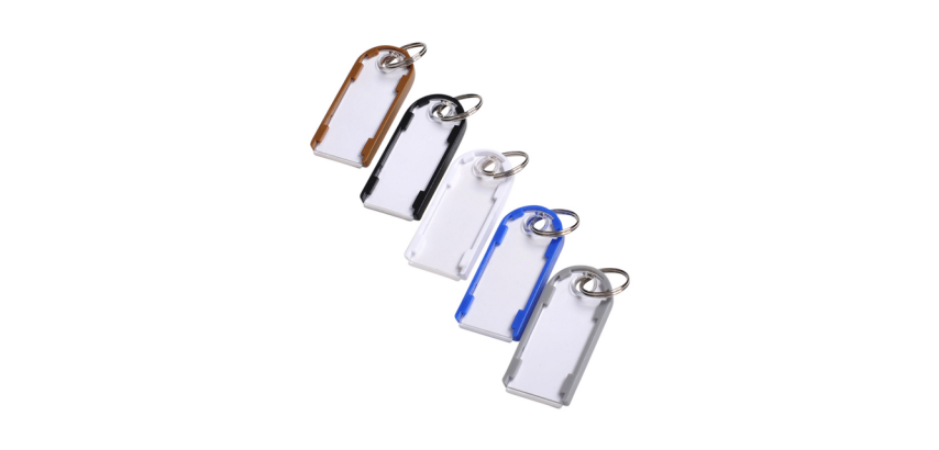 Porte-clés Pavo Magnettag assorti 10 pièces