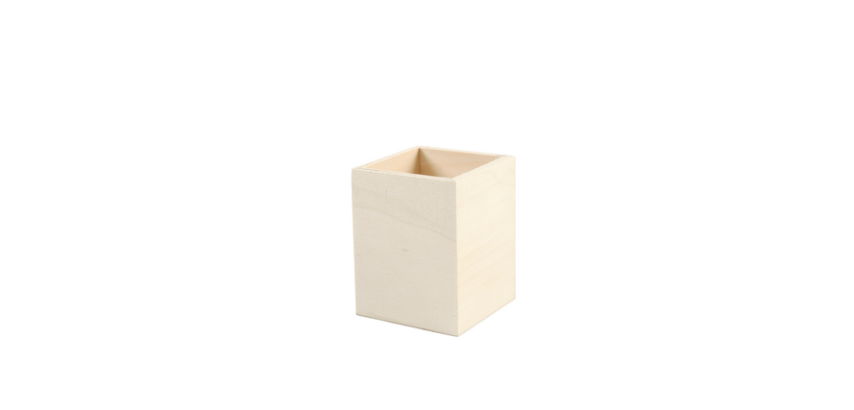 Creativ Company Stifteköcher 7,5x7,5x9,5cm Triplex
