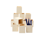 Creativ Company pen holder 7.5x7.5x9.5cm triplex