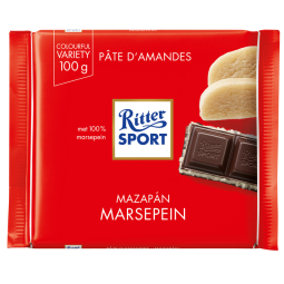 Chocolat Ritter Sport noir-massepain 100g