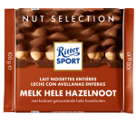 Chocolat Ritter Sport lait-noisette 100g