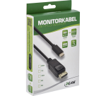 inLine USB-C Displayport 3.1 4K Male/Male Cable 2m Black