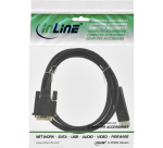 Câble inLine Displayport DVI 24+1 Mâle/Mâle 2m noir