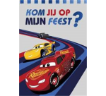 Carte d'invitation Voitures 5 pièces (NL)