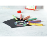 Crayon STABILO 880 Woody set 6 couleurs pastel avec taille-crayon