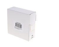 Rillprint label 25mm roll of 500 pieces white