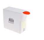 Etiquette Rillprint 35mm rouleau de 500 pièces rouge fluo