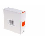 Etiket Rillprint 25mm 500st op rol fluor rood