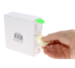 Etiquette Rillprint 25mm rouleau de 500 pièces vert fluo