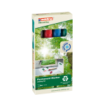 Edding 22 EcoLine chisel assorted marker set 4 pieces