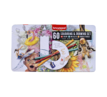Bruynzeel Creative Art Drawing Set Box 60 Pieces