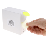 Etiquette Rillprint 35mm rouleau de 500 pièces jaune fluo