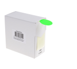 Etiquette Rillprint 35mm rouleau de 500 pièces vert fluo