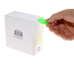 Etiquette Rillprint 35mm rouleau de 500 pièces vert fluo