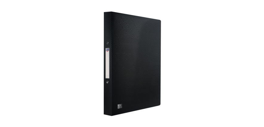 Classeur A4 OXFORD Urban 20mm 2 anneaux noir