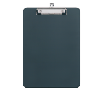 MAUL Klemmbrett A4 Hochformat aus schwarzem Kunststoff