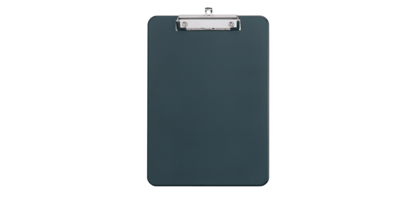 MAUL clipboard A4 portrait black plastic