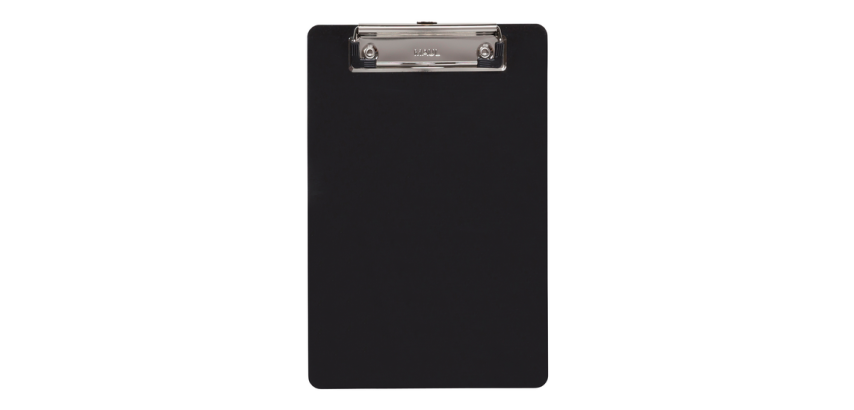MAUL Klemmbrett A5 Hochformat PVC schwarz