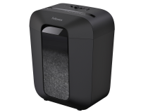 Fellowes powershred lx41 paper shredder particle-cut shredding black