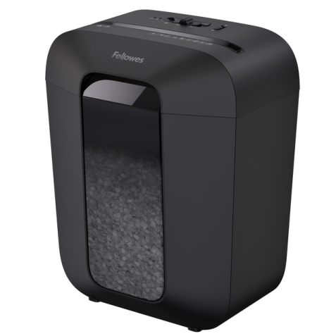 Destructeur Fellowes Powershred LX41 particules 4-12mm noir