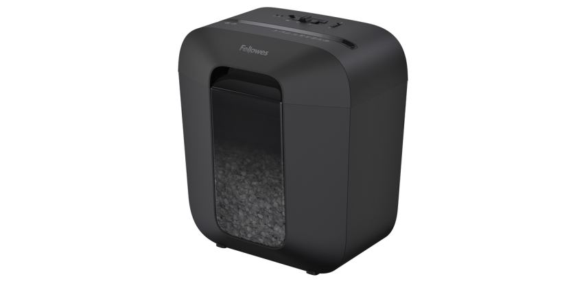 Fellowes Powershred LX25M Partikelschnitt 4x12mm Schwarz Schredder