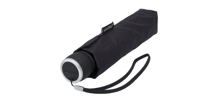 Parapluie pliant miniMAX manuel Windproof 100cm noir
