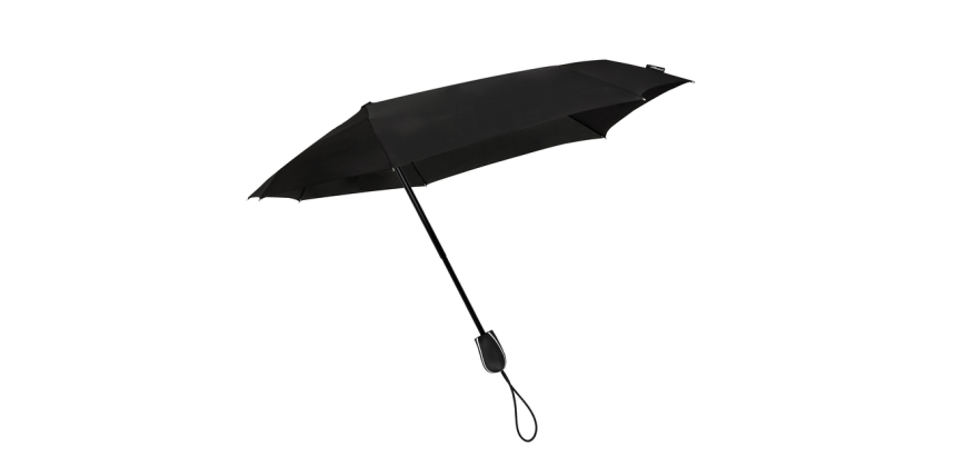 Sturmregenschirm STORMini® aerodynamisch faltbar 90cm schwarz