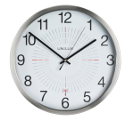 Horloge murale Unilux Outdoor Radio-pilotée Ø35,5cm gris