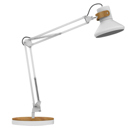 Lampe de bureau Unilux Baya LED bambou blanc