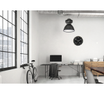 Horloge murale Unilux Wetty Ø30cm gris