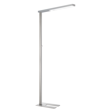 Vloerlamp Unilux Stratus led grijs