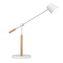 Lampe de bureau Unilux Vicky LED bois blanc