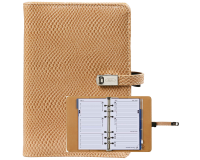 Organiseur Kalpa Personal Agenda 2025-2026 7 jours/2 pages serpent brun