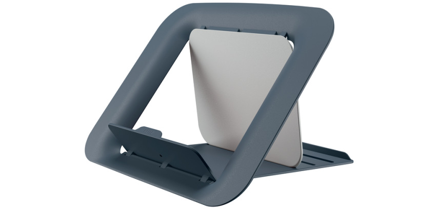 Support ordinateur portable Leitz Ergo Cosy réglable recyclé gris