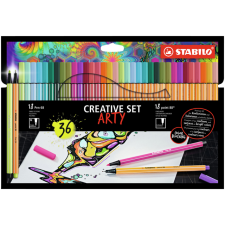 Creative set STABILO 8868/36 Arty assorti etui à 36 stuks