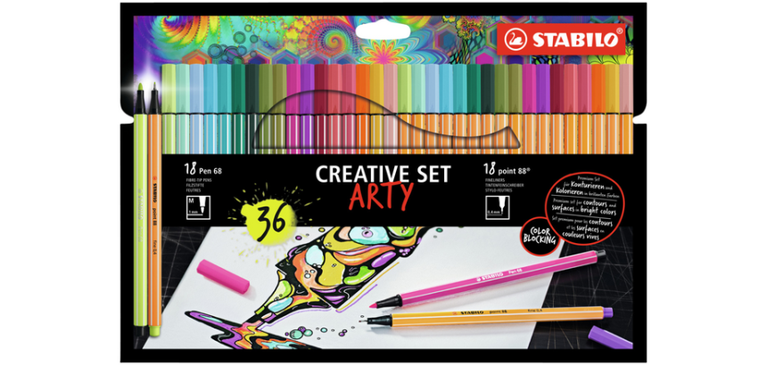 Arty Creative STABILO 8868/36 assorted case 36 pieces