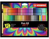 Feutre STABILO Pen 68 Arty Medium set 65 couleurs