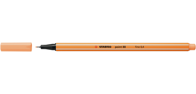 STABILO point 88/25 fineliner pastel orange