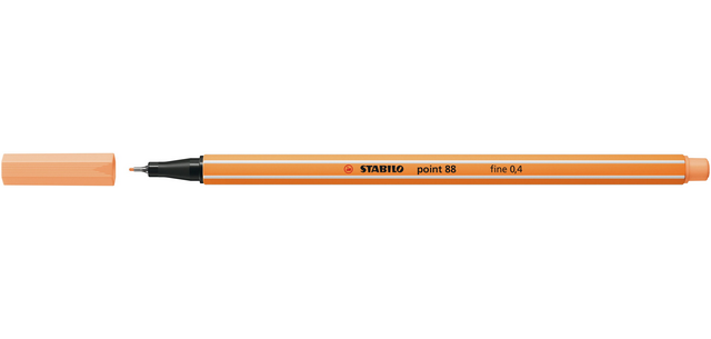 STABILO point 88/25 fineliner pastel orange