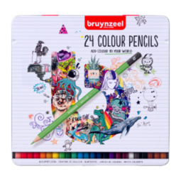 Crayon de couleur  Bruynzeel boîte 24 pièces