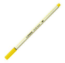 Feutre pinceau STABILO Pen 568/24 jaune citron