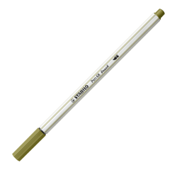 Feutre pinceau STABILO Pen 568/37 vert épinard