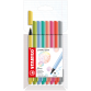 Feutre Stabilo pointMax 488/8 Medium Pastel assorti étui 8 pièces