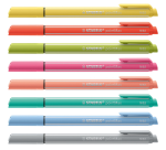 Feutre Stabilo pointMax 488/8 Medium Pastel assorti étui 8 pièces