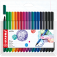 Feutre Stabilo pointMax 488/18 Medium assorti étui 18 pièces