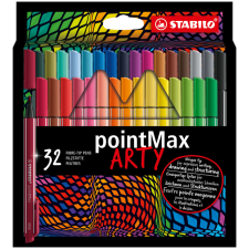 Feutre STABILO pointMax 488/32 Arty Medium assorti étui 32 pièces