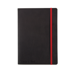 Carnet de notes Oxford Black n' Red A5 Business Journal 72 feuilles ligné