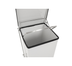 <span>Mülleimer mit Pedal Vepa Bins Industrie 45L weiß</span>