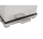 Poubelle à pédale Vepa Bins Industriel 45L inox mat