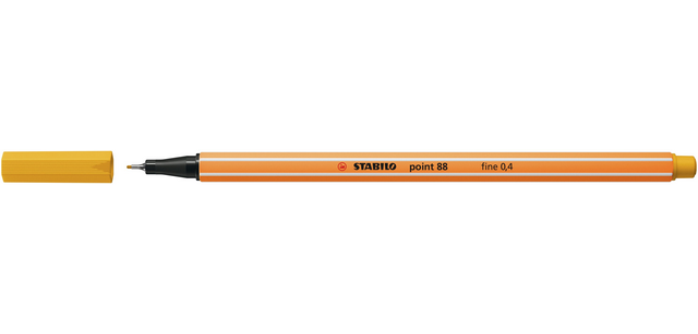 Fineliner STABILO point 88/87 fijn curry